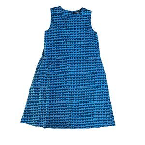 Marimekko Uniqlo Women’s Blue Navy Geometric Sleeveless Dress XS